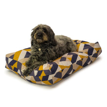 Danish Design Retreat Eco-Wellness Geo Tile Duvet Dog Bed - Large 142x88cm