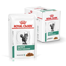 Royal Canin Veterinary Health Nutrition Satiety Adult Wet Cat Food - 48x85g Pouches