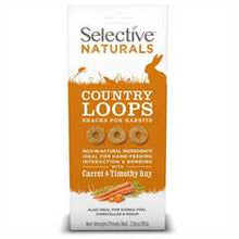 Supreme Selective Naturals Country Loops With Carrot & Timothy Hay - 80g