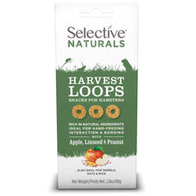 Supreme Selective Naturals Harvest Loops With Apple, Linseed & Peanut - 80g