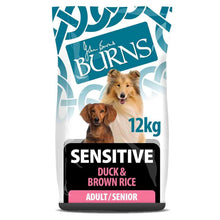 Burns Sensitive Adult Dry Dog Food - Duck & Brown Rice