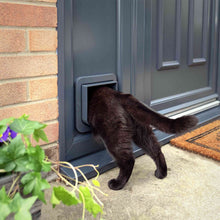 Sureflap Microchip Cat Flap - Grey/White