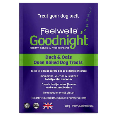 Feelwells Feelwells Benefits Goodnight Baked Adult pet food packaging