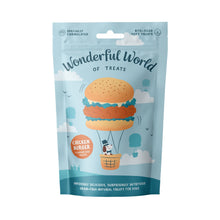 Wonderful World of Treats Chicken Burger Dog Treats - 50g