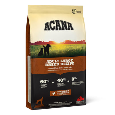 Acana Acana Heritage Grain Free Chicken Liver Turkey pet food packaging