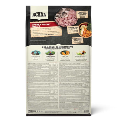 Acana Heritage Grain Free Sport & Agility Adult Dry Dog Food
