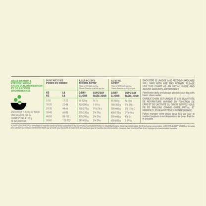 Acana Grain Free Senior Dry Dog Food