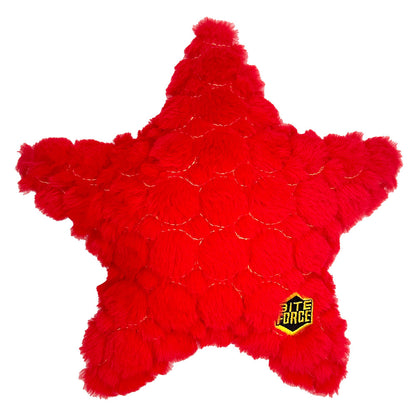 Bite Force Plush Tough Dog Toy - Starfish