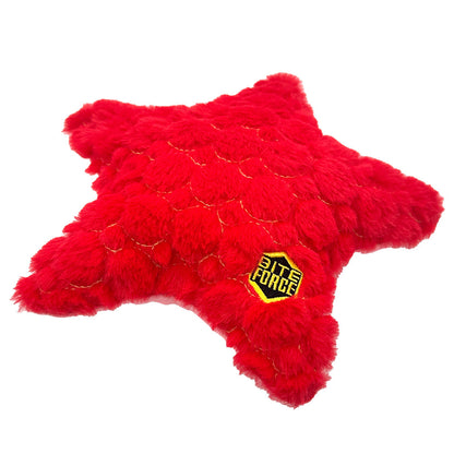 Bite Force Plush Tough Dog Toy - Starfish