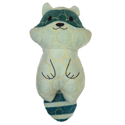 Bite Force Plush Tough Dog Toy - Racoon