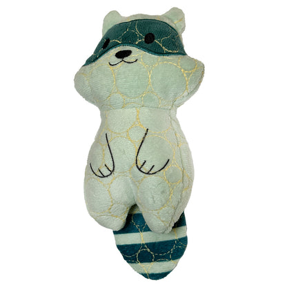 Bite Force Plush Tough Dog Toy - Racoon