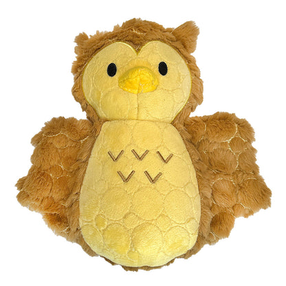 Bite Force Plush Tough Dog Toy - Owl