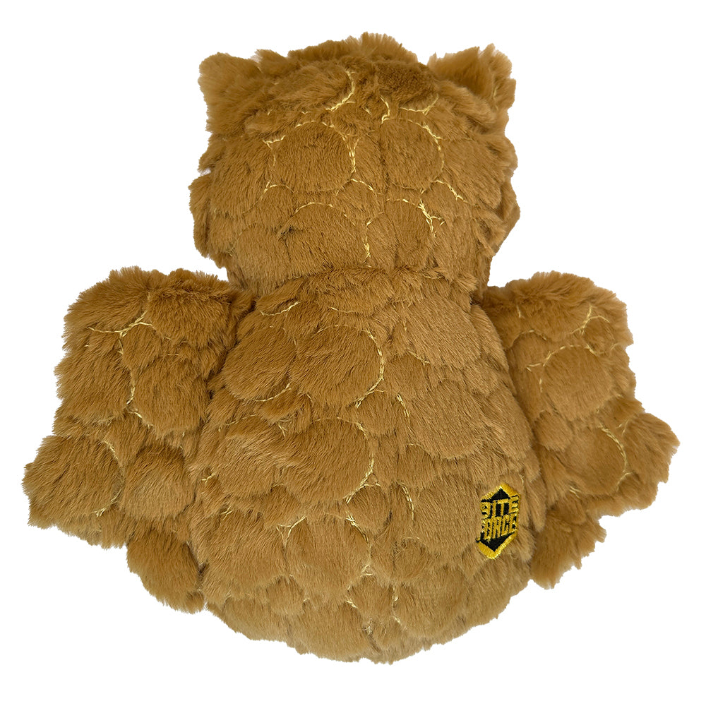 Bite Force Plush Tough Dog Toy - Owl