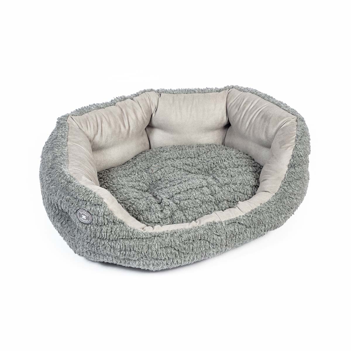 Danish Design Bobble Deluxe Slumber Bed Pewter - Large 80x65cm