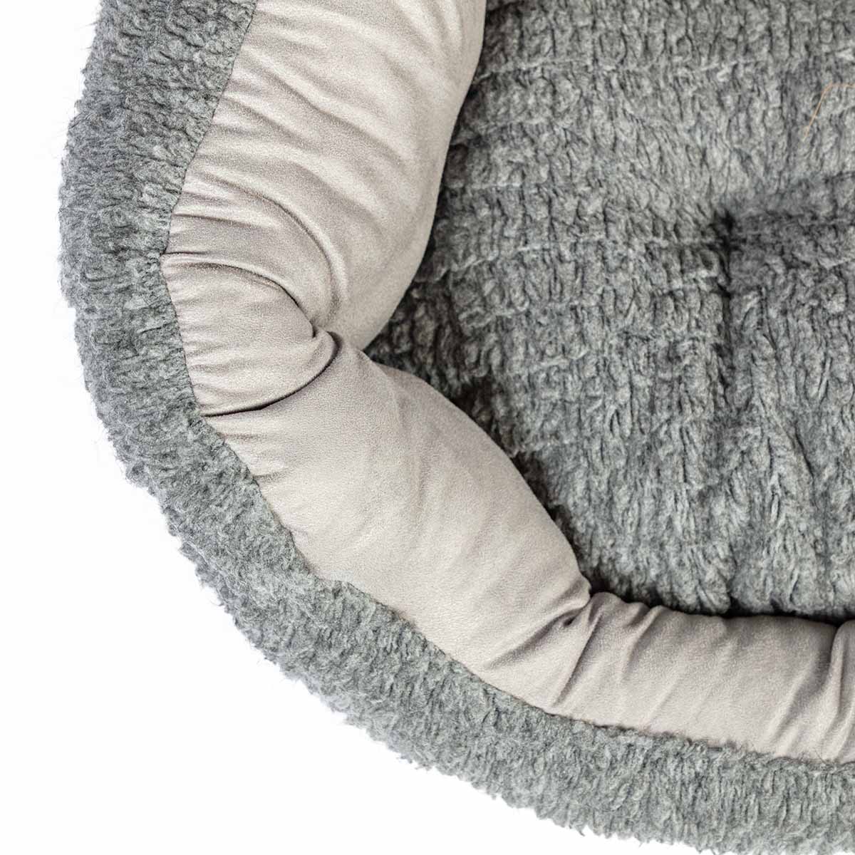 Danish Design Bobble Deluxe Slumber Bed Pewter - Large 80x65cm