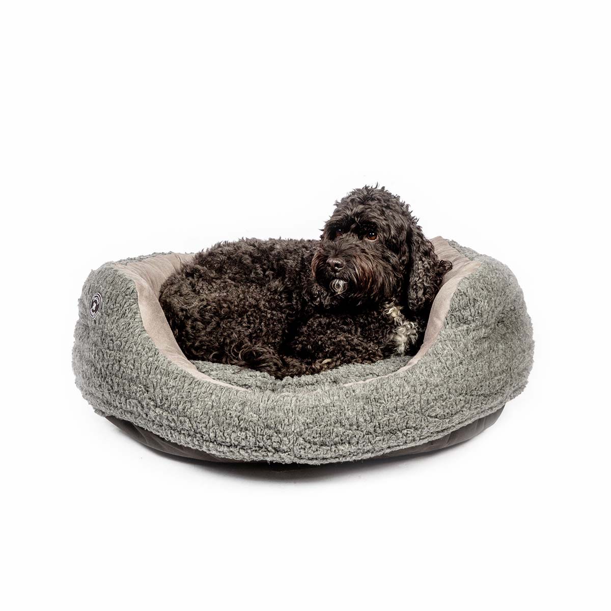 Danish Design Bobble Deluxe Slumber Bed Pewter - Large 80x65cm