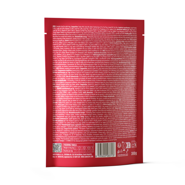 Carnilove Grain Free Adult Wet Dog Food - Duck with Timothy Grass - 12x300g Pouches