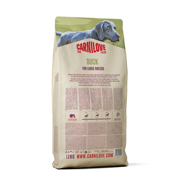 Carnilove True Fresh Large Breed Adult Dry Dog Food - Fresh Duck