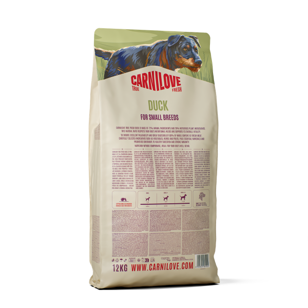 Carnilove True Fresh Small Breed Adult Dry Dog Food - Fresh Duck