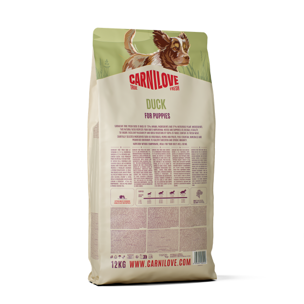 Carnilove True Fresh Puppy Dry Dog Food - Fresh Duck