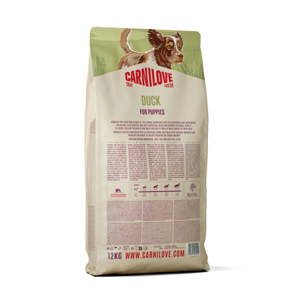 Carnilove True Fresh Puppy Dry Dog Food - Fresh Duck