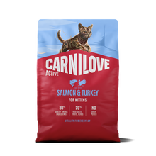 Carnilove Active Kitten Dry Cat Food - Salmon & Turkey