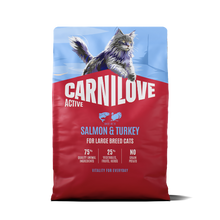 Carnilove Active Adult Dry Cat Food - Salmon & Turkey