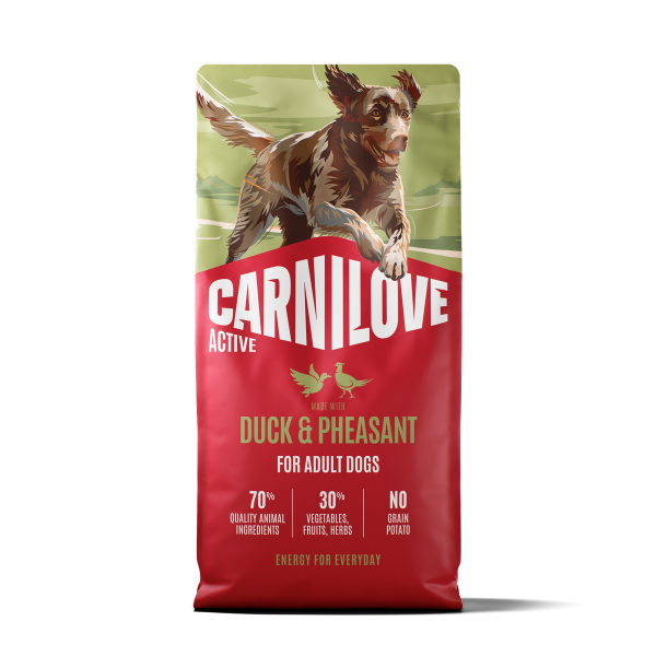 Carnilove Carnilove Pheasant Duck Adult Dry Dog Food pet food packaging