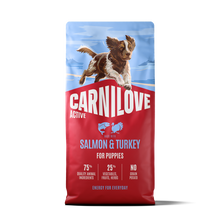 Carnilove Active Puppy Dry Dog Food - Salmon & Turkey