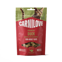 Carnilove Adult Crunchy Cat Treats - Duck with Raspberries - 50g