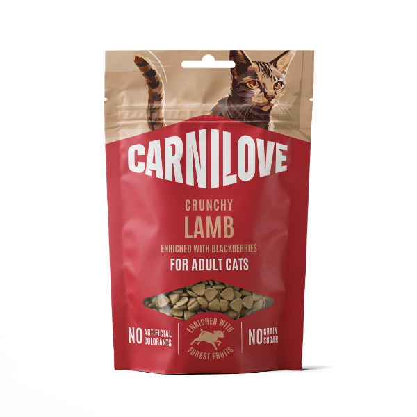 Carnilove Carnilove Crunchy Blackberries Lamb Adult pet food packaging