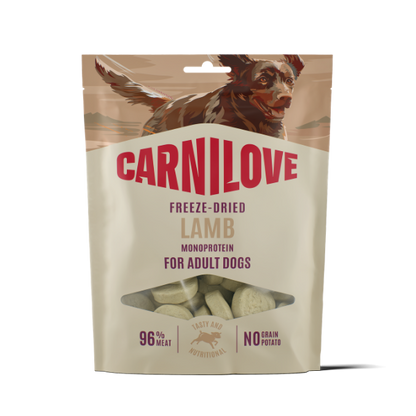 Carnilove Adult Freeze Dried Dog Treats - Lamb