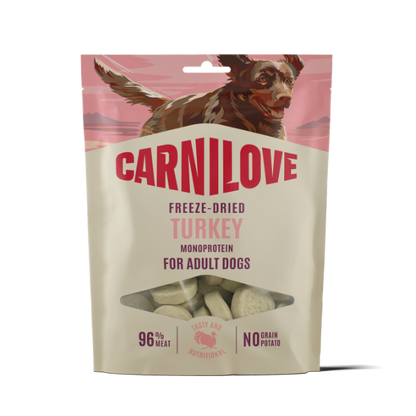 Carnilove Adult Freeze Dried Dog Treats - Turkey