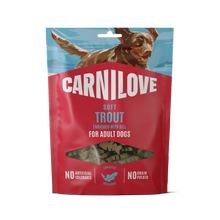 Carnilove Grain Free Semi Moist Soft Dog Treats - Trout with Dill - 200g