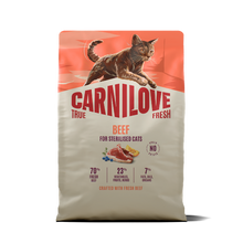 Carnilove True Fresh Kitten Dry Cat Food - Beef