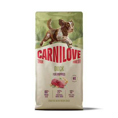 Carnilove True Fresh Puppy Dry Dog Food - Fresh Duck