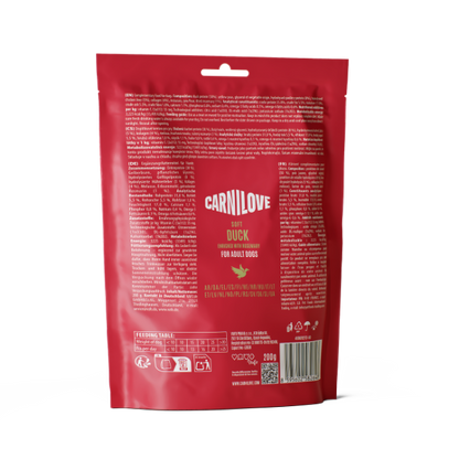Carnilove Grain Free Semi Moist Soft Dog Treats - Duck with Rosemary - 200g