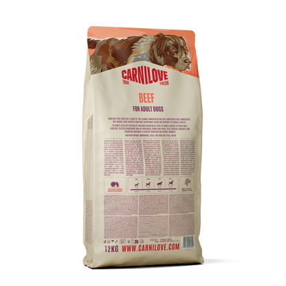 Carnilove True Fresh Adult Dry Dog Food - Fresh Beef