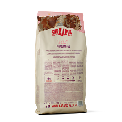 Carnilove True Fresh Adult Dry Dog Food - Fresh Turkey