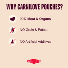 Carnilove Adult Wet Cat Food Pouches - Multipack in Jelly