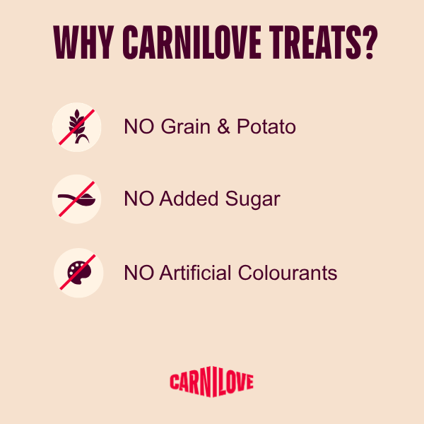 Carnilove Adult Crunchy Cat Treats - Lamb with Blackberries