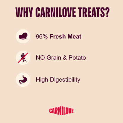 Carnilove Adult Freeze Dried Dog Treats - Turkey