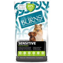 Burns Sensitive Adult Dry Dog Food - Pork and Potato