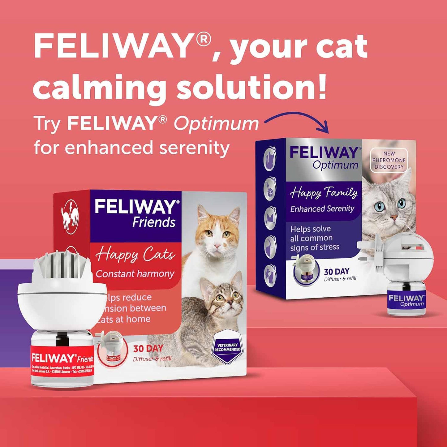 Feliway Friends Starter Pack (Diffuser & Refill) - 48ml