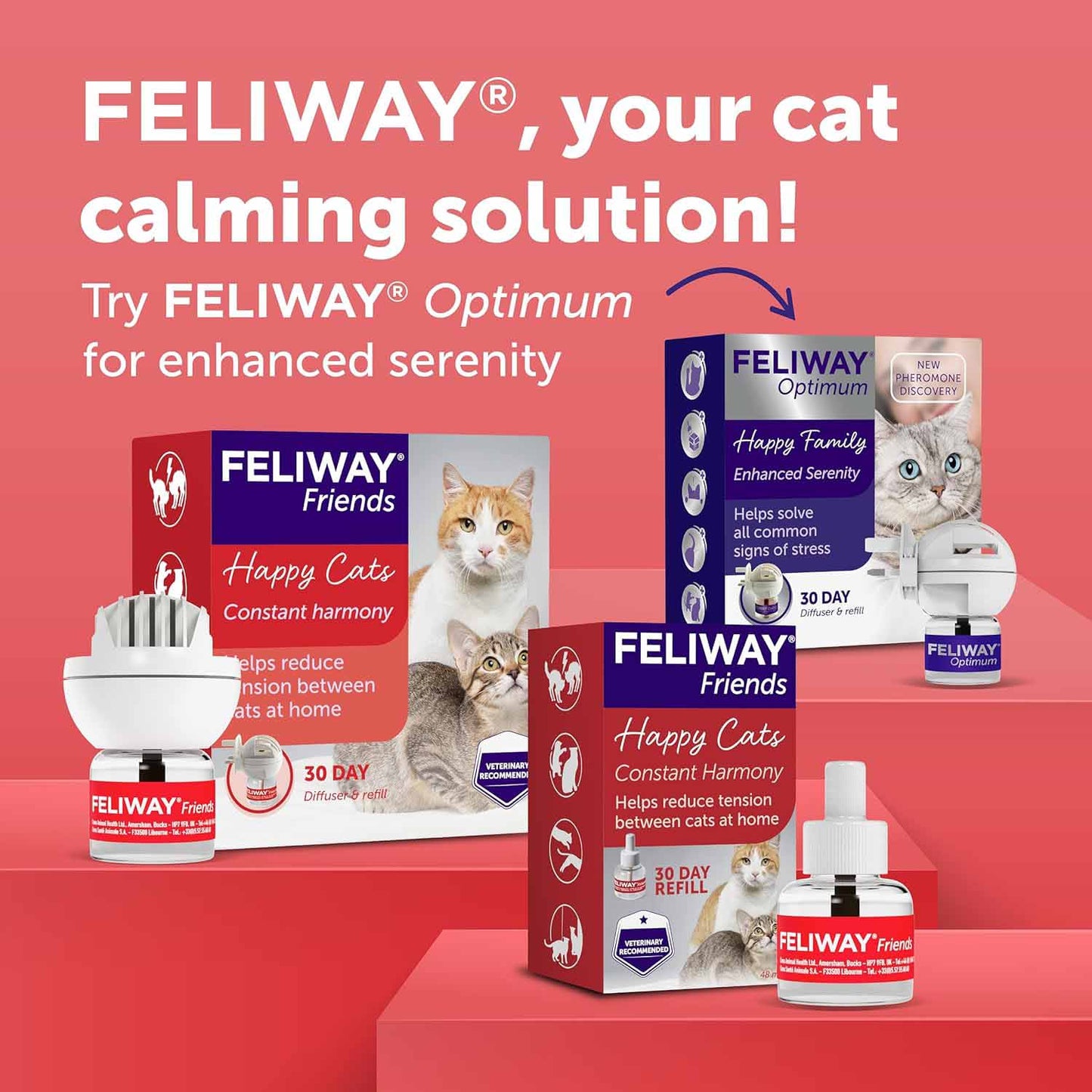Feliway Friends 30 Day Refill - 48ml