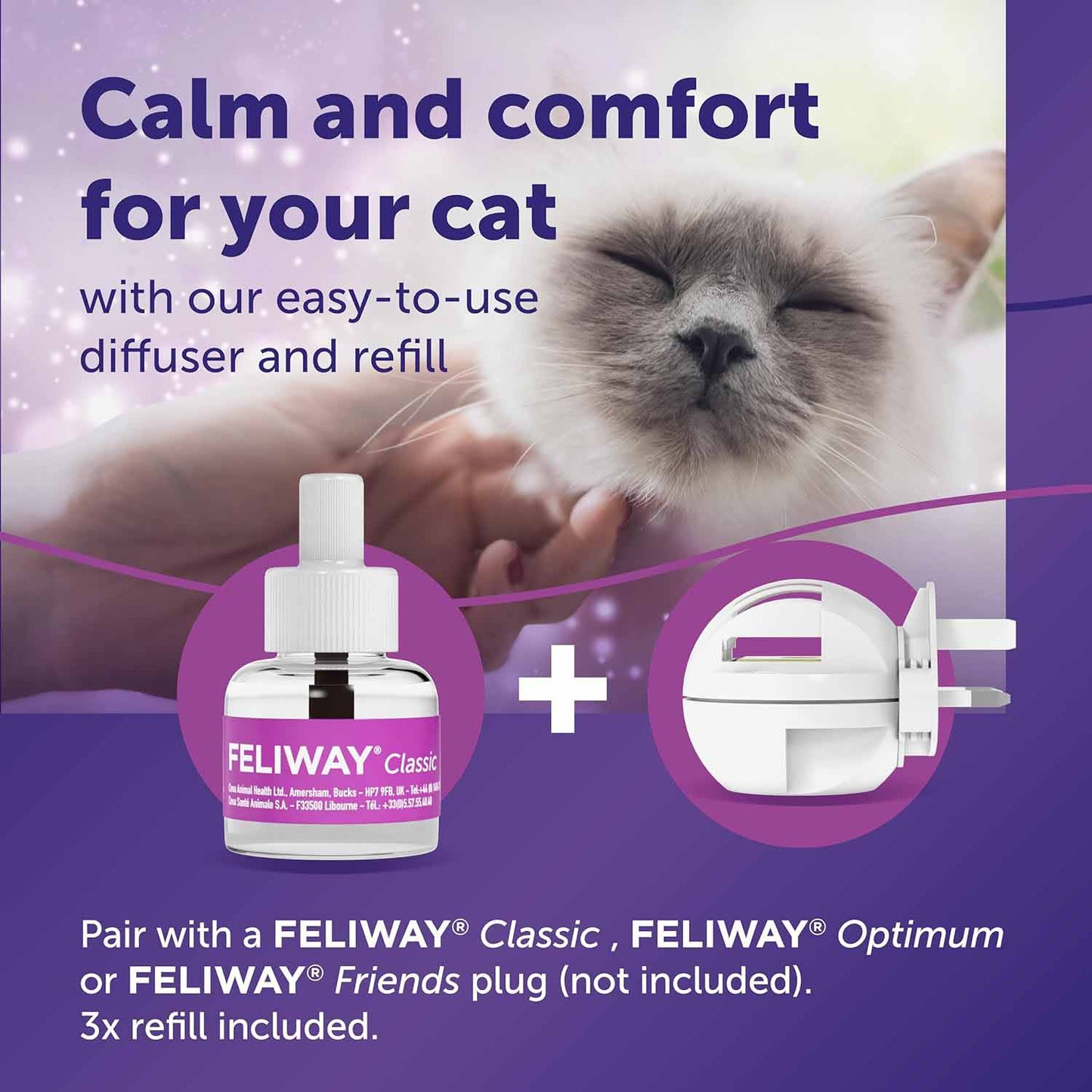 Feliway Classic Refill - 3 pack