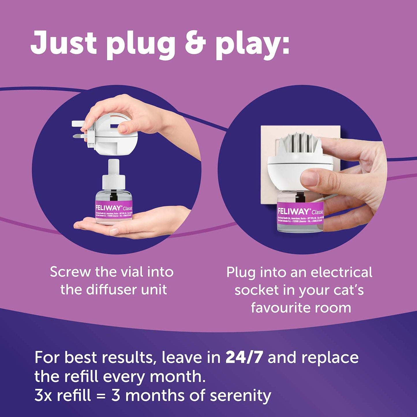 Feliway Classic Refill - 3 pack