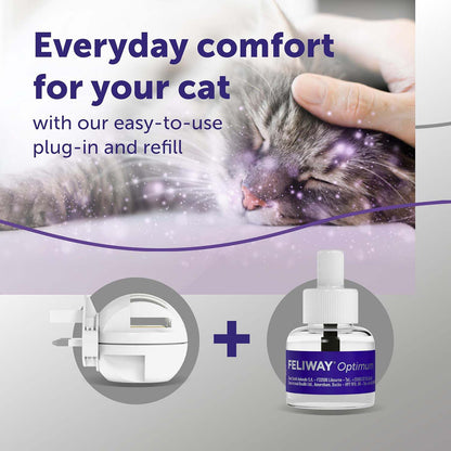 Feliway Optimum Starter Pack (Diffuser & Refill) - 48ml