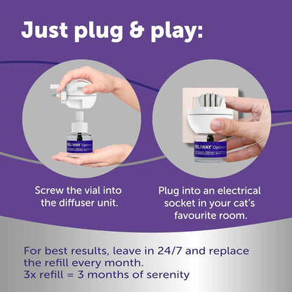 Feliway Optimum Refill 3 pack - 48ml
