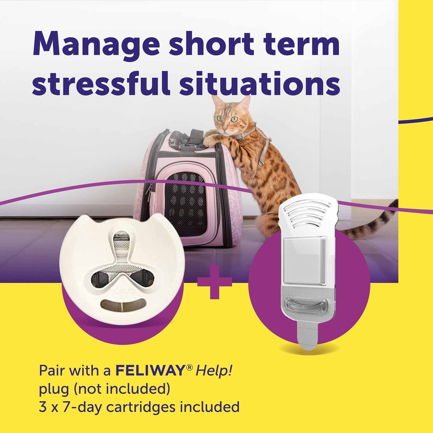 Feliway Help! Refill Cartridges - 3pk